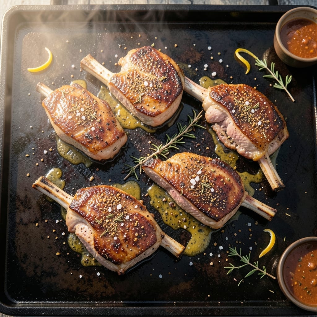 Pork Chop Recipe on Blackstone Grill: Smoky Char With Herb-Infused Juiciness Pork Chop Recipe on Blackstone Grill: Smoky Char With Herb-Infused Juiciness