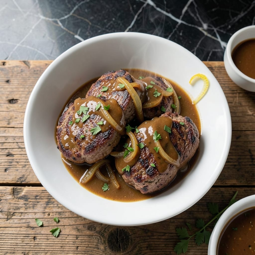 Pioneer Woman Salisbury Steak Recipe With Gravy: Homestyle Richness in Every Bite