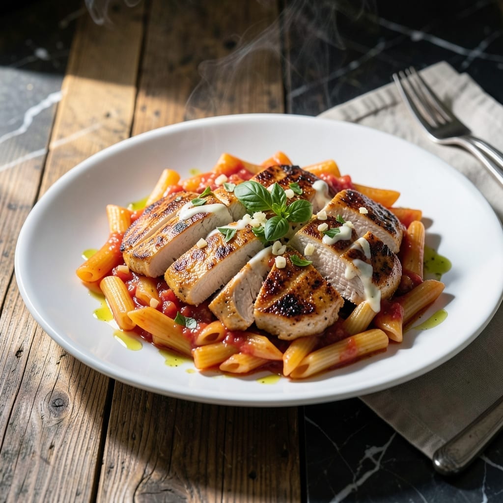 Chicken Penne Recipe Vodka Sauce: Creamy Tomato-Basil Indulgence