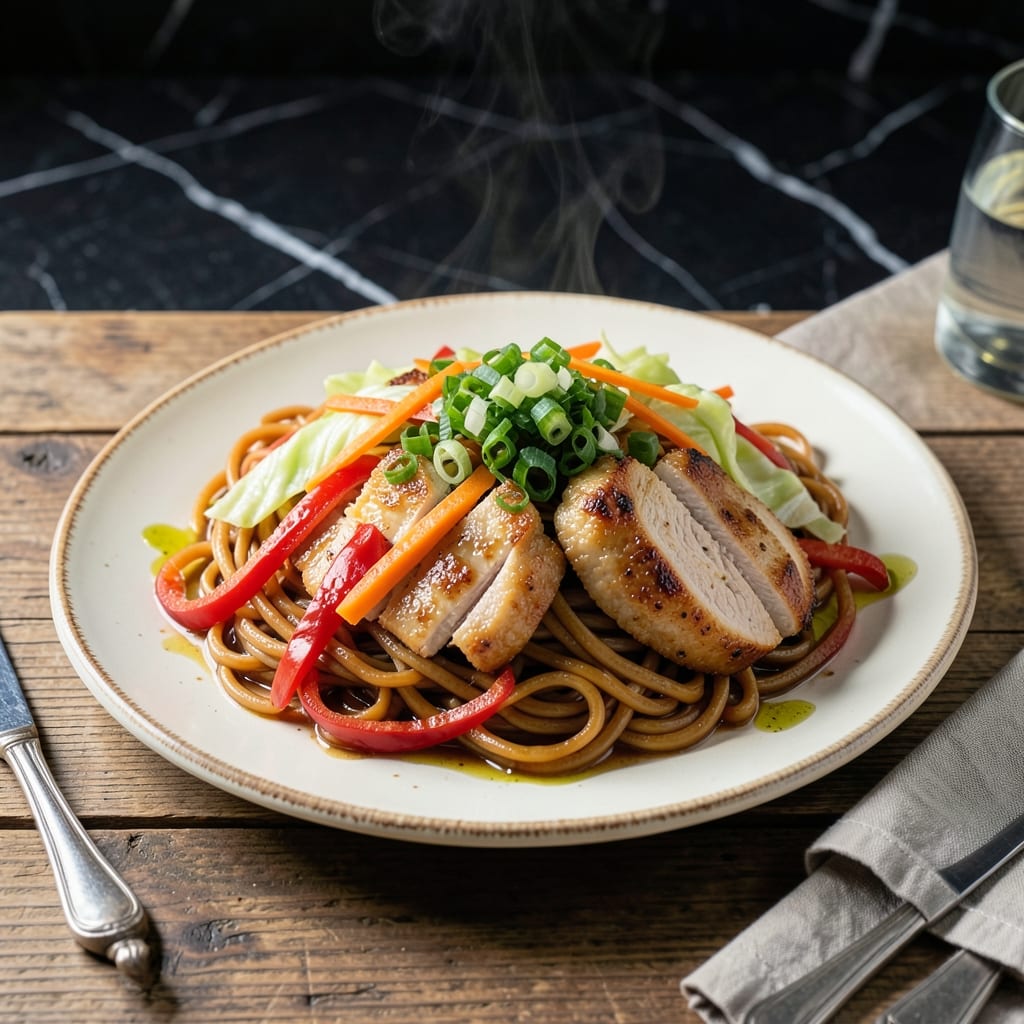 Yaki Udon Recipe Wagamama: Stir-Fried Noodles With Savory Udon Sauce Yaki Udon Recipe Wagamama: Stir-Fried Noodles With Savory Udon Sauce