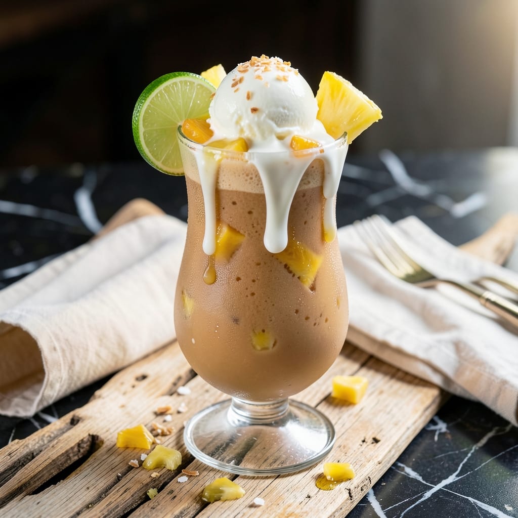 Pina Colada Recipe With Vanilla Ice Cream: Boozy Blender Bliss Pina Colada Recipe With Vanilla Ice Cream: Boozy Blender Bliss