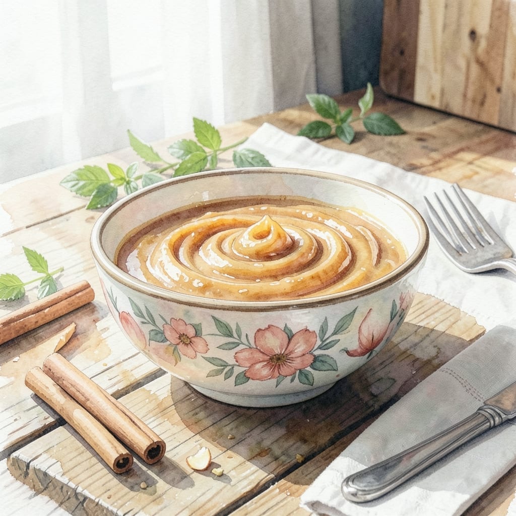 Recipe for Apple Butter Made With Honey: Slow-Cooked Spiced Sweetness