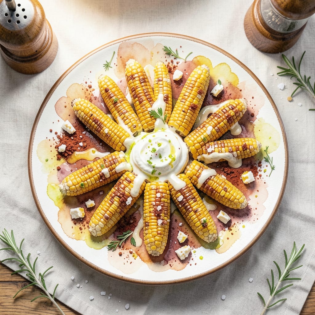 Mexican Street Corn Recipe No Mayo: Charred Kernels With Zesty Lime Crema Mexican Street Corn Recipe No Mayo: Charred Kernels With Zesty Lime Crema