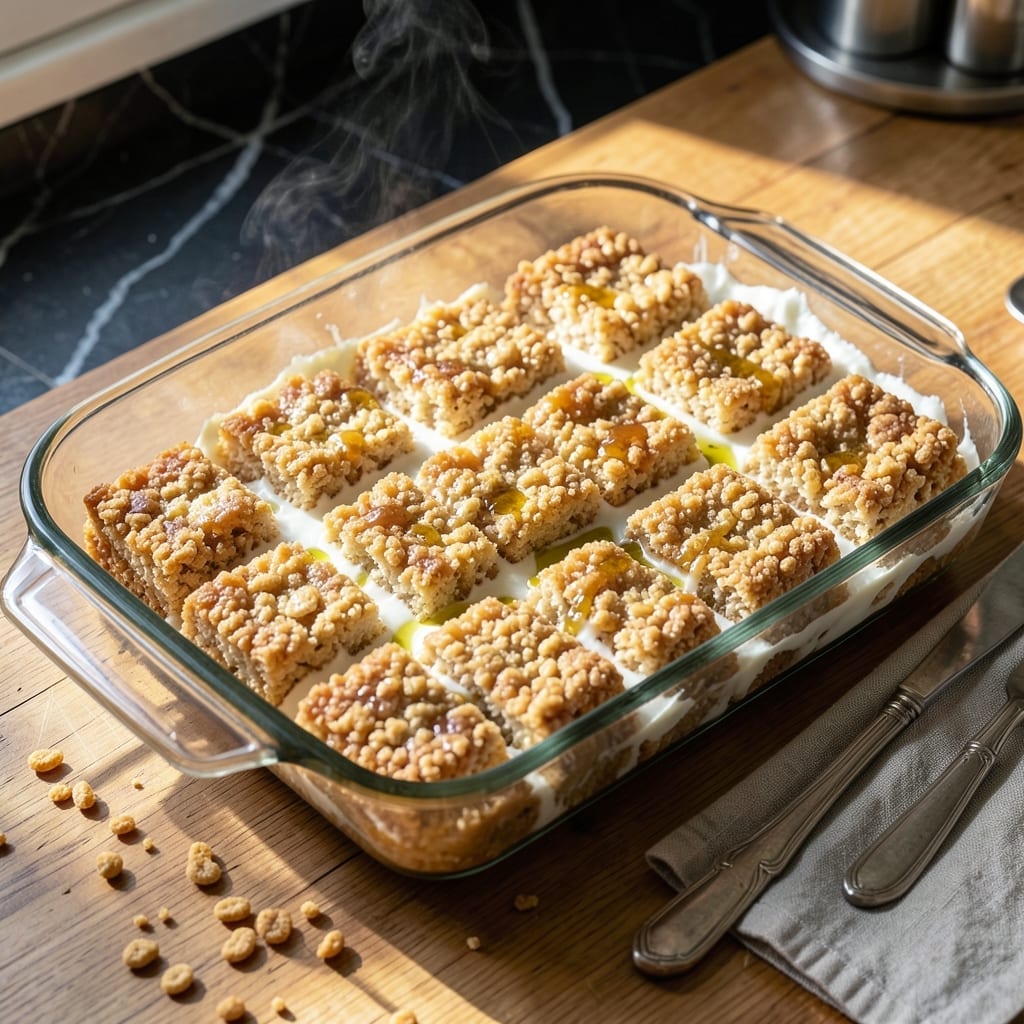 Rice Crispy Treats Recipe With Fluff: Marshmallow Clouds in Minutes