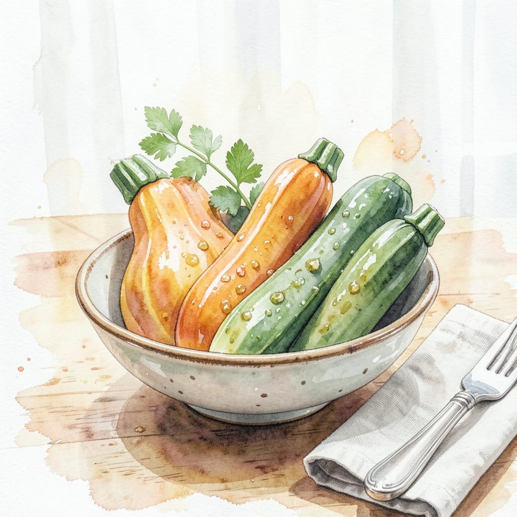 Recipe For Summer Squash And Zucchini: Garden-Fresh Grilled Medley