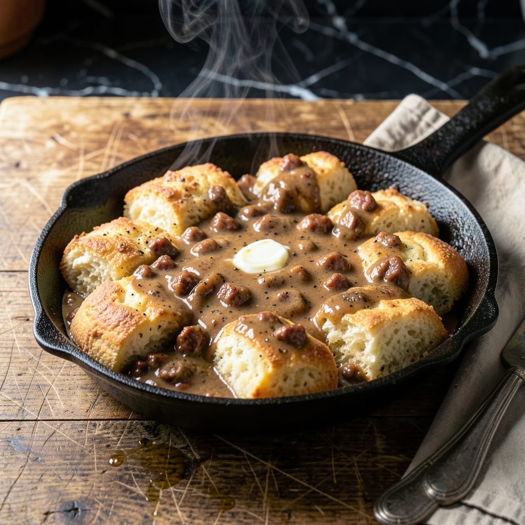 Easy Gravy Recipe for Biscuits and Gravy: Southern-Style Creamy Goodness Easy Gravy Recipe for Biscuits and Gravy: Southern-Style Creamy Goodness
