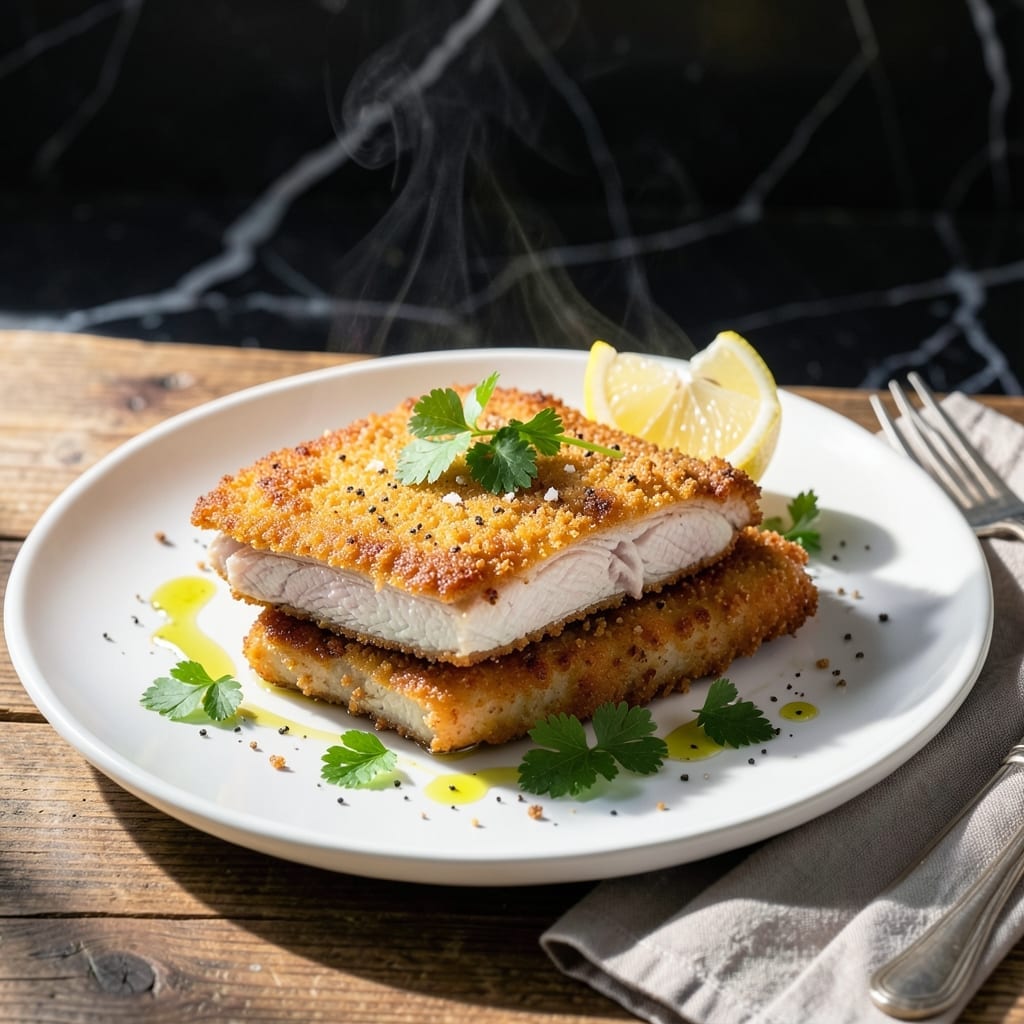 Schnitzel Recipe German: Crispy Breaded Cutlets With Zesty Lemon