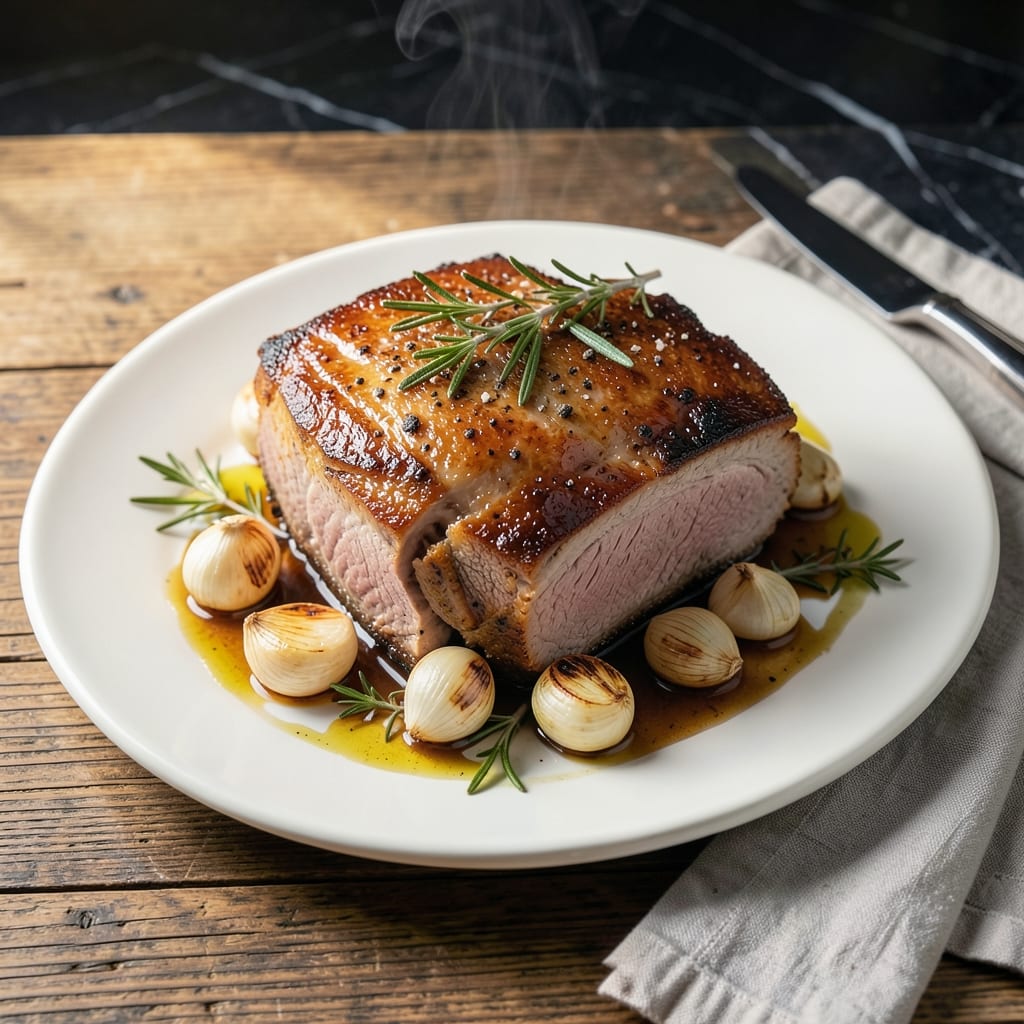 Pork Loin Sirloin Roast Boneless Recipe Slow Cooker: Set-It-And-Forget-It Savory Succulence