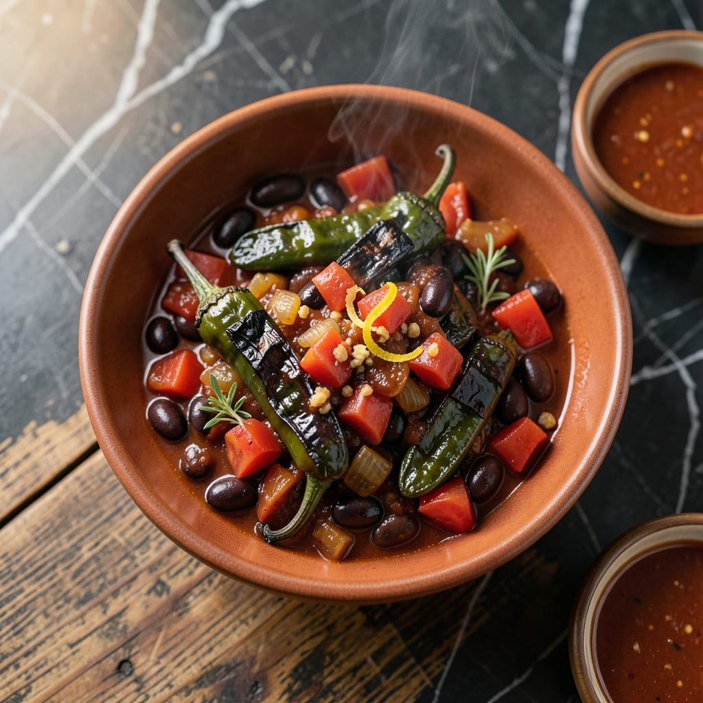 Poblano Chili Recipe Half Baked Harvest: Smoky Pepper and Bean Stew