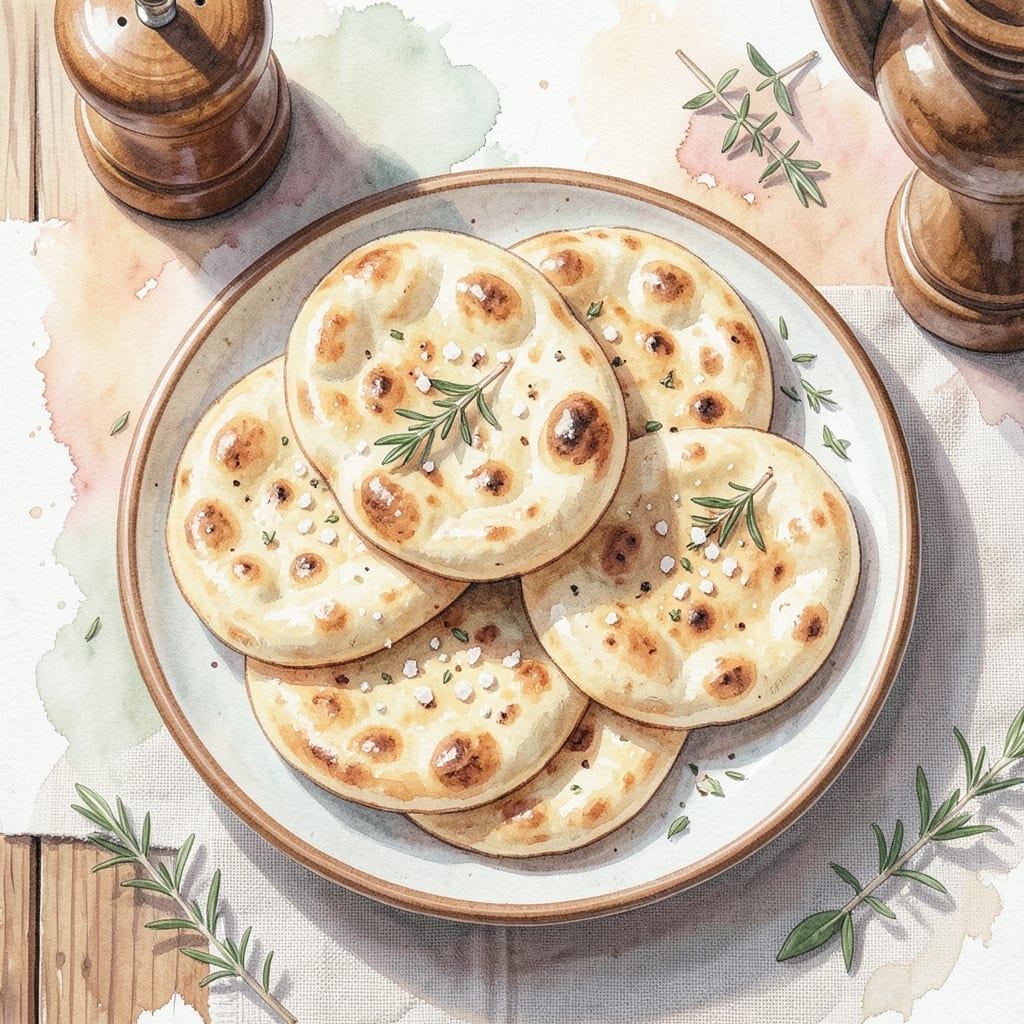 Naan Bread Recipe Ideas: Pillowy Flatbread With Garlic Butter Finish