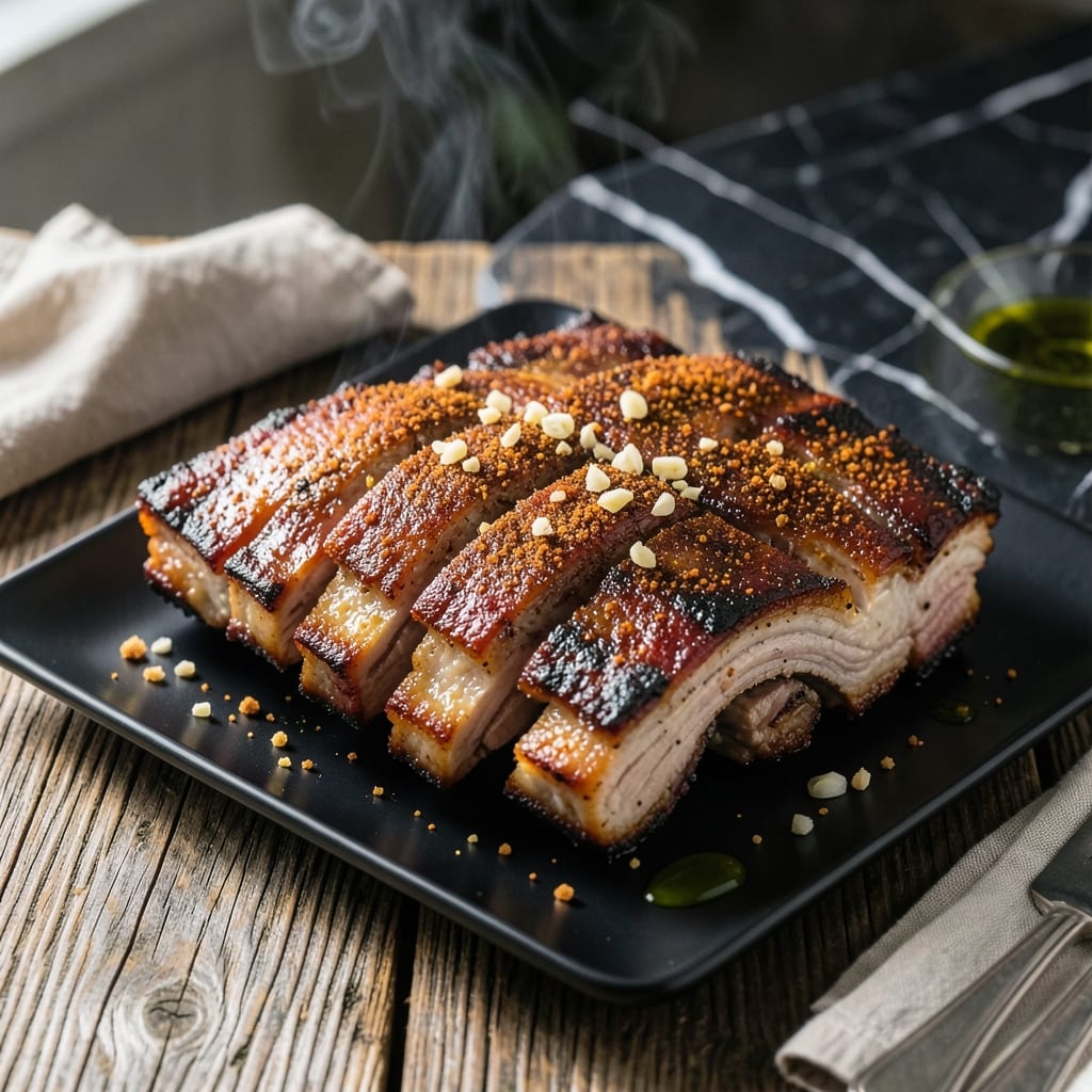 Pork Ribs Recipe No BBQ Sauce: Dry-Rubbed Smoky Succulence Pork Ribs Recipe No BBQ Sauce: Dry-Rubbed Smoky Succulence