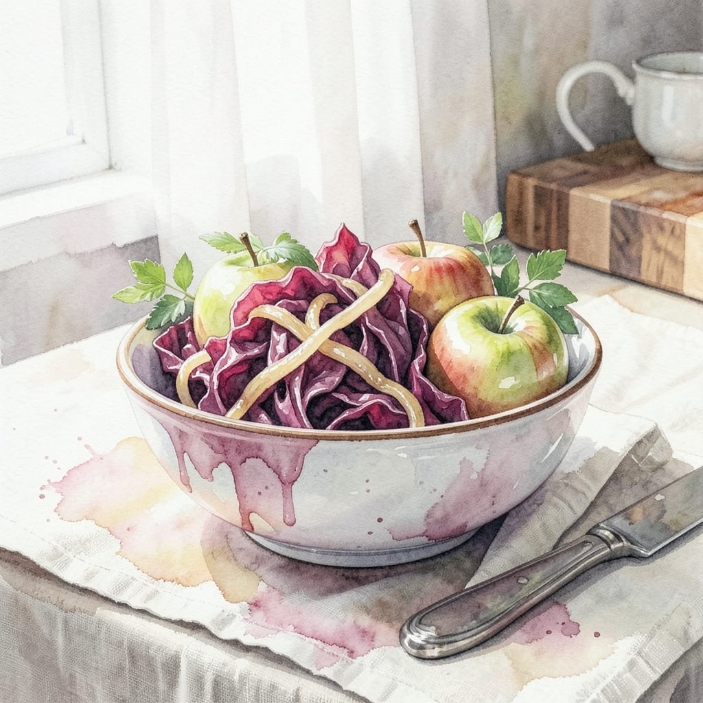 Oma's German Red Cabbage Recipe With Apples: Sweet-Tart Braised Tradition
