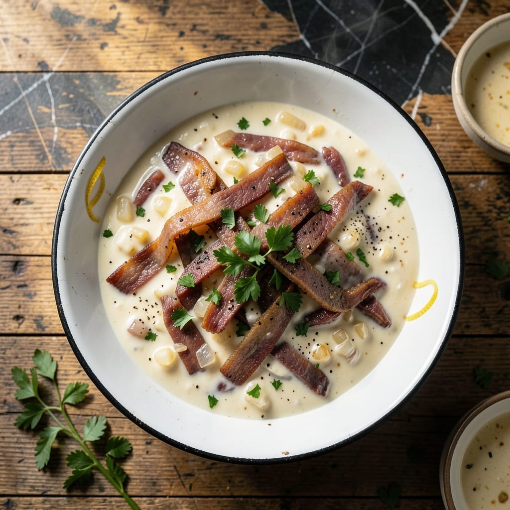 Recipe for Creamed Chipped Dried Beef: Old-Fashioned Diners Classic Revived