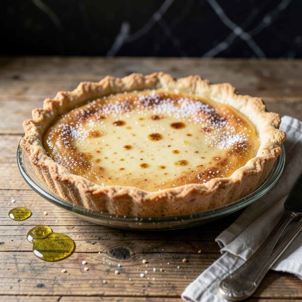 Paula Deen's Buttermilk Pie Recipe: Old-Fashioned Custard in a Flaky Crust