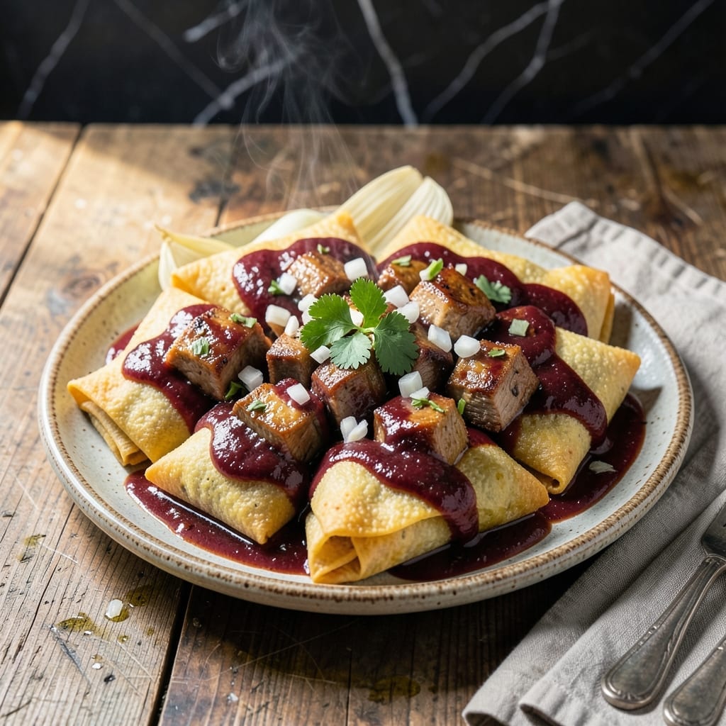 Pork Tamale Recipe Red Sauce: Traditional Masa Wrapped in Spiced Chiles