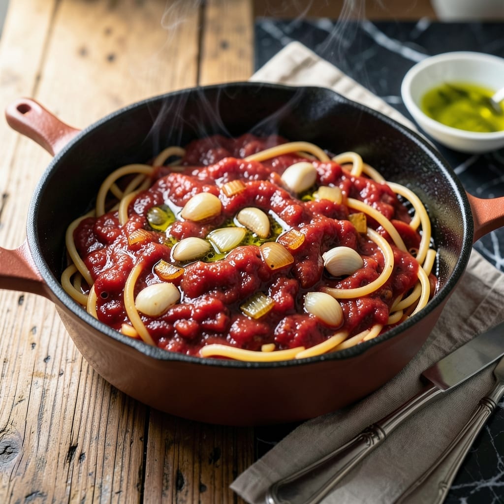 Vince's Spaghetti Sauce Recipe: Rich Tomato Base With Italian Herb Depth