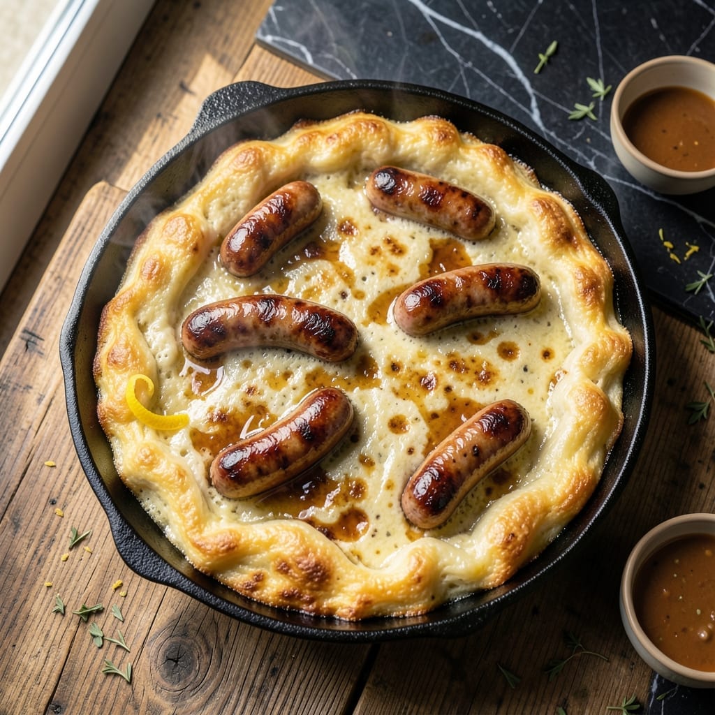 Jamie Oliver's Toad in the Hole Recipe: Crispy Yorkshire Pudding With Sausages