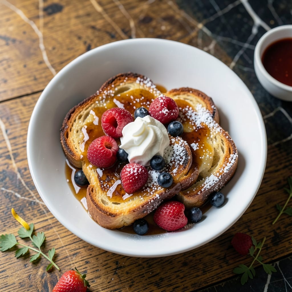 Robert Irvine's French Toast Recipe: Custard-Soaked Golden Slices