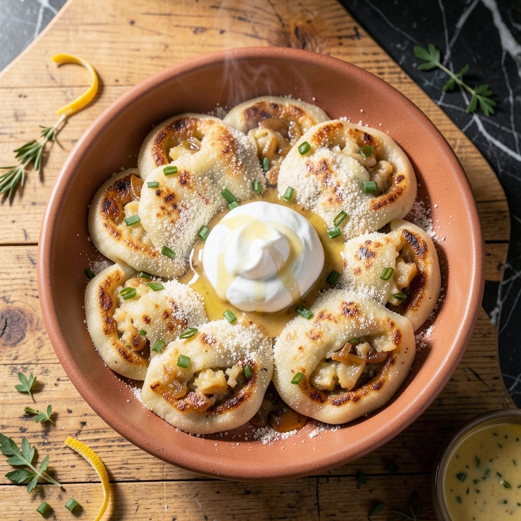 Perogie Recipe: Pillowy Dough With Savory Fillings