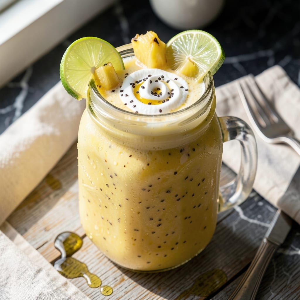Pineapple Smoothie Recipe No Banana: Tropical Creaminess Without the Blander