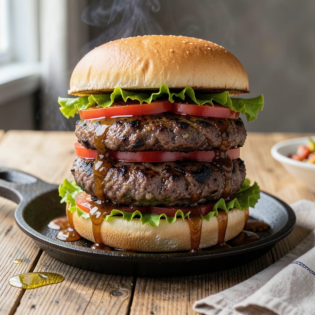 BBQ Burger Recipe Grill: Smoky Char From Your Backyard