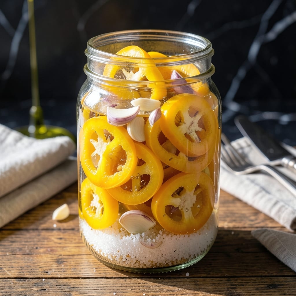 Pickled Banana Peppers Recipe Like Subway: Tangy Crunch for Sandwiches