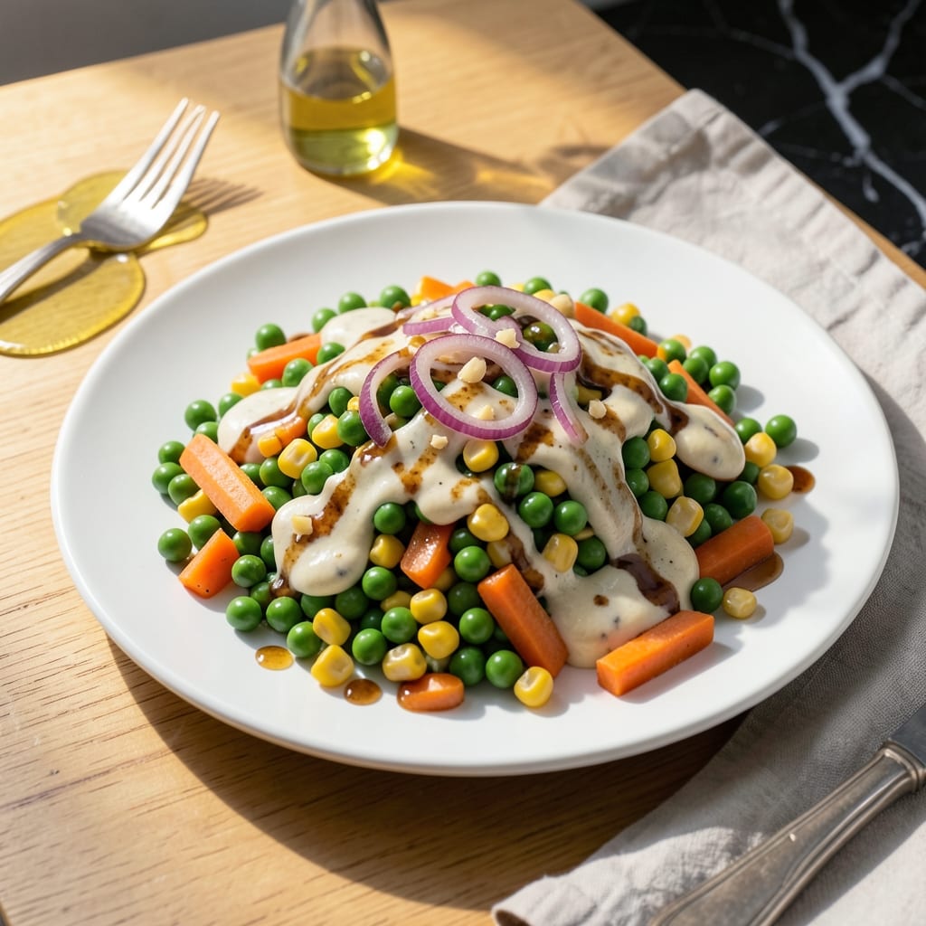 Recipe With Frozen Vegetables: Vibrant Salad in Minutes