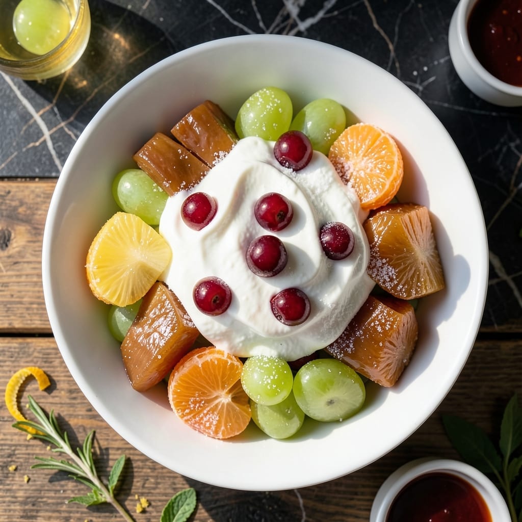 7 Cup Fruit Salad Recipe Sour Cream: Sweet and Creamy Retro Delight
