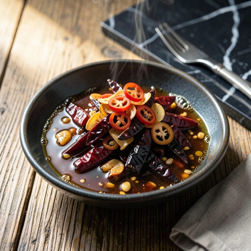 Recipe of Chilli Garlic Sauce: Spicy Aromatic Condiment for Every Meal Recipe of Chilli Garlic Sauce: Spicy Aromatic Condiment for Every Meal
