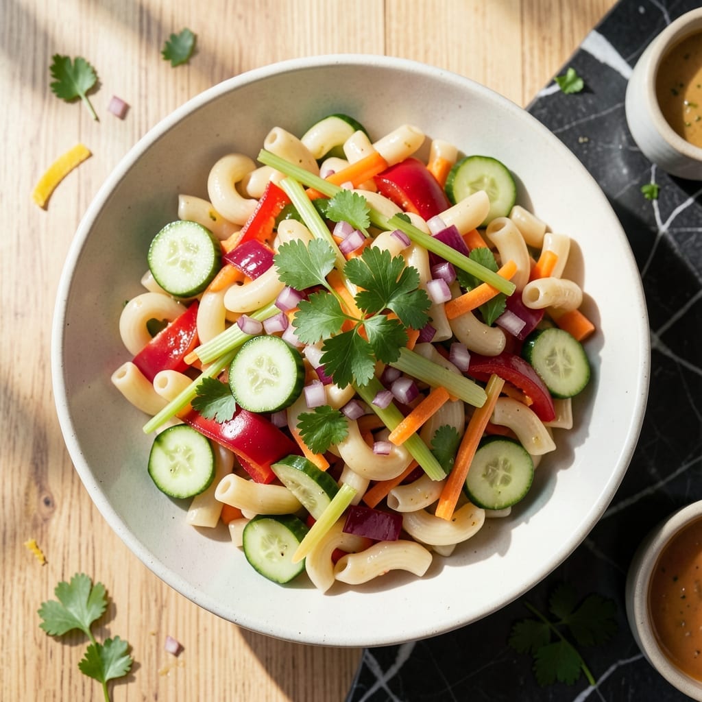 Macaroni Salad Recipe No Mayo: Tangy Vinegar-Based Freshness Macaroni Salad Recipe No Mayo: Tangy Vinegar-Based Freshness