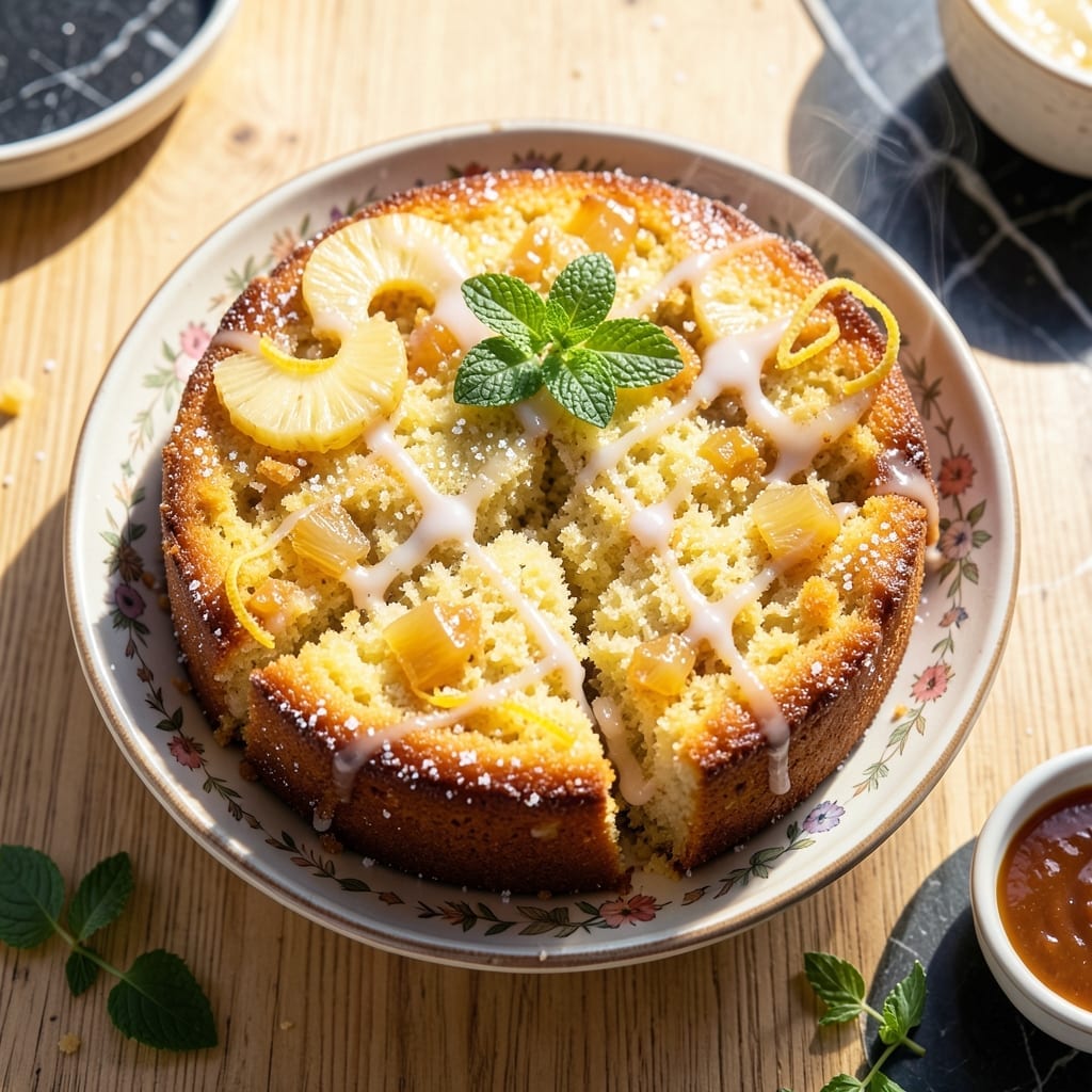 Pineapple Cake Recipe With Yellow Cake Mix: Tropical Twist on Classic Moist Layers