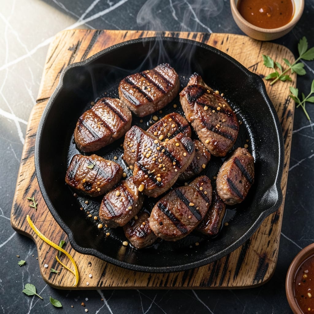 BBQ Steak Tips Recipe Grill: Smoky Char and Juicy Bites