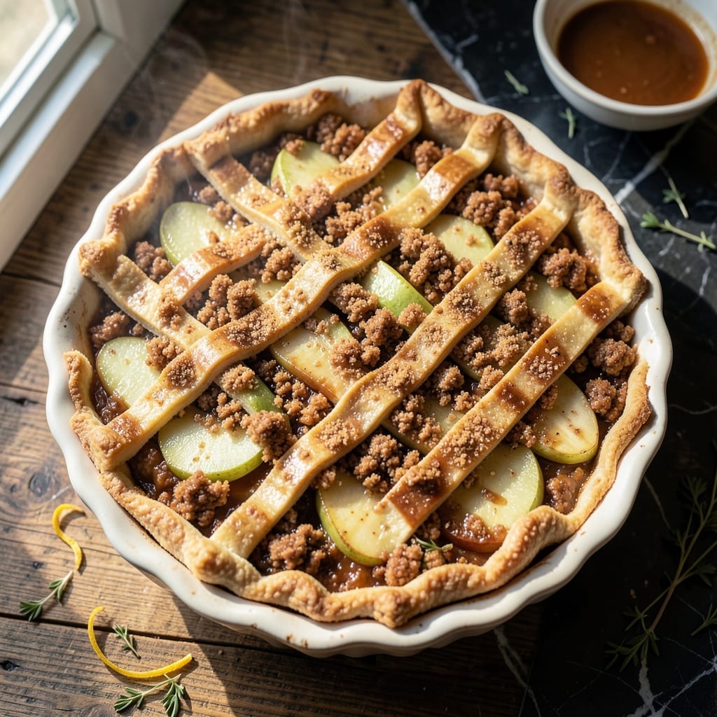 Paula Deen's Dutch Apple Pie Recipe: Buttery Crust and Cinnamon-Kissed Apples Paula Deen's Dutch Apple Pie Recipe: Buttery Crust and Cinnamon-Kissed Apples