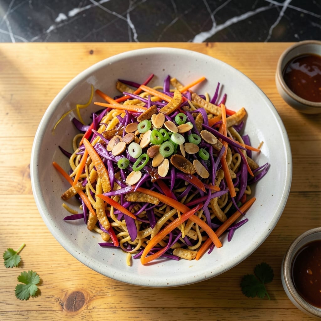 Ramen Noodle Salad Recipe With Rice Vinegar: Asian-Inspired Crunch in Minutes Ramen Noodle Salad Recipe With Rice Vinegar: Asian-Inspired Crunch in Minutes