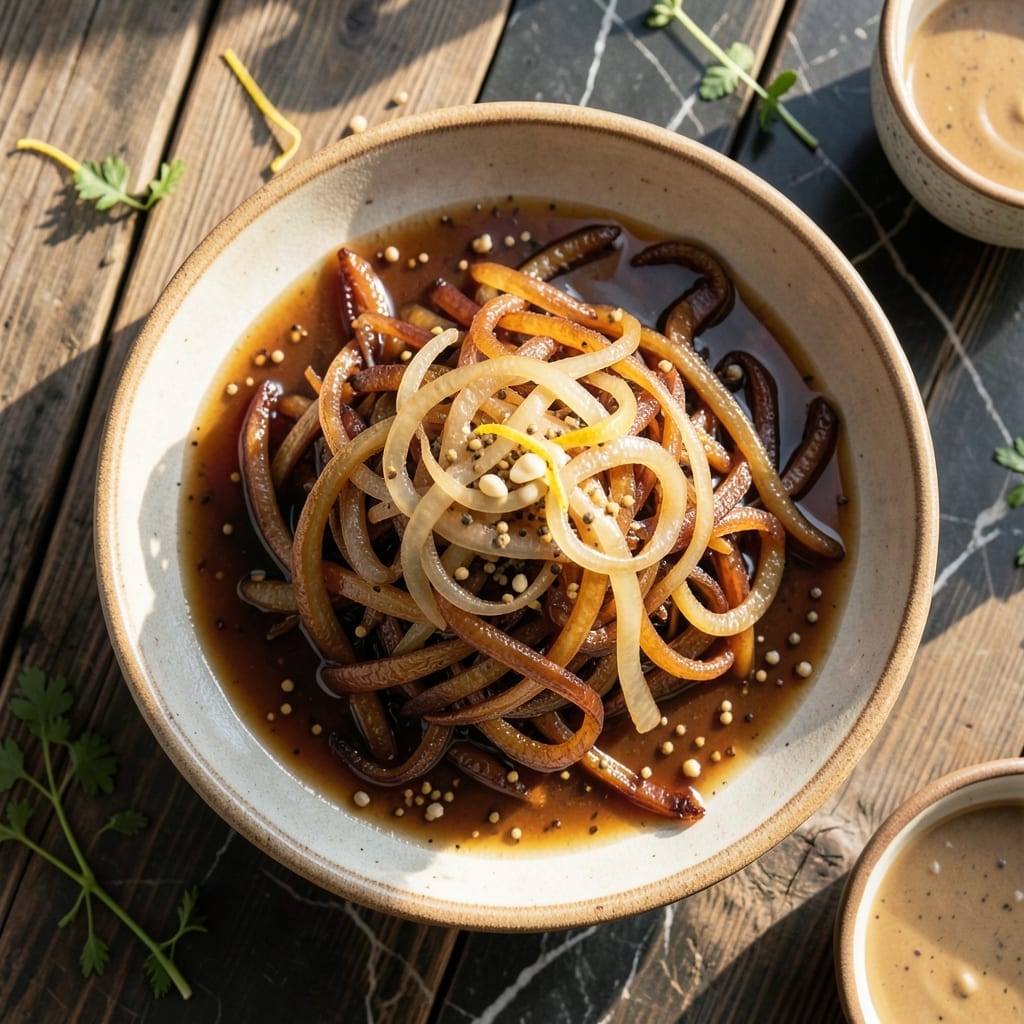 Recipe for Sweet Onion Dressing: Tangy Allium-Infused Emulsion Recipe for Sweet Onion Dressing: Tangy Allium-Infused Emulsion