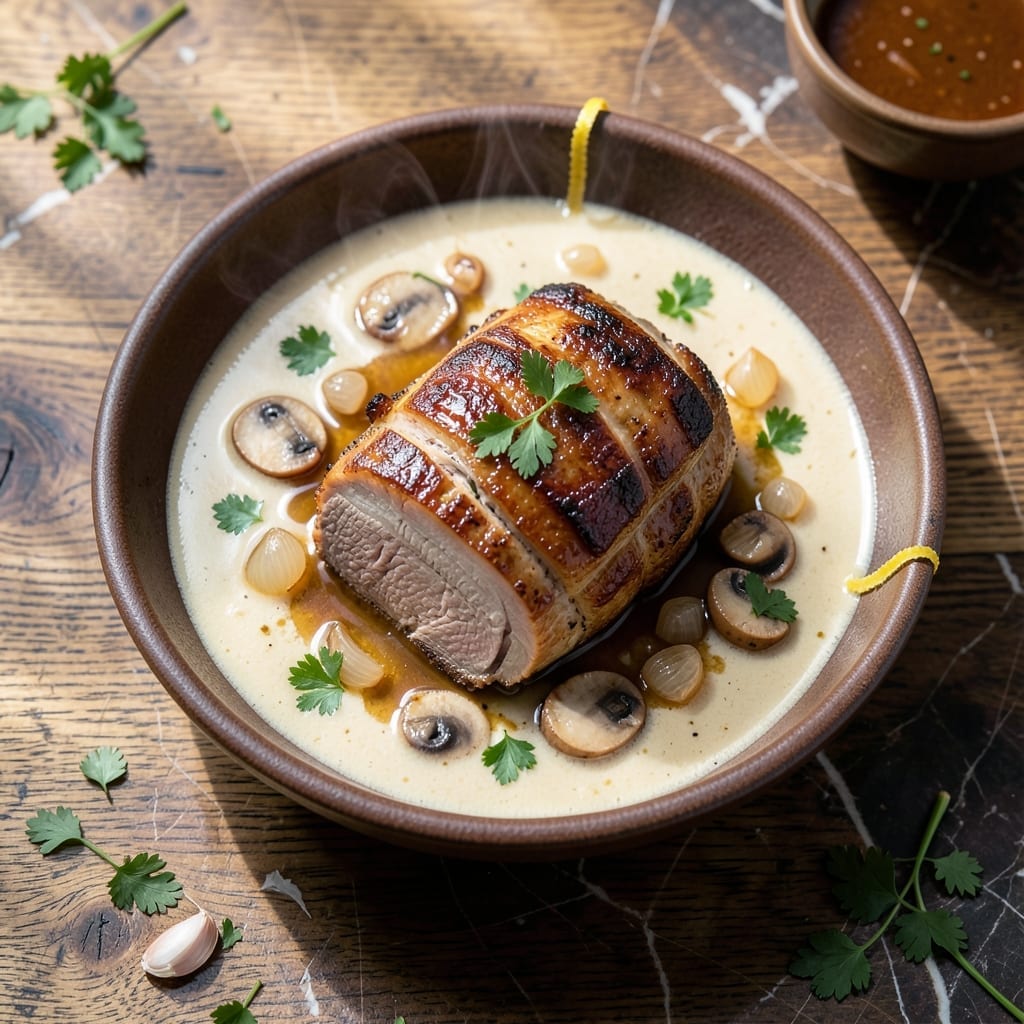 Pork Roast Recipe With Cream of Mushroom Soup: Slow-Cooked Tenderness With Savory Depth