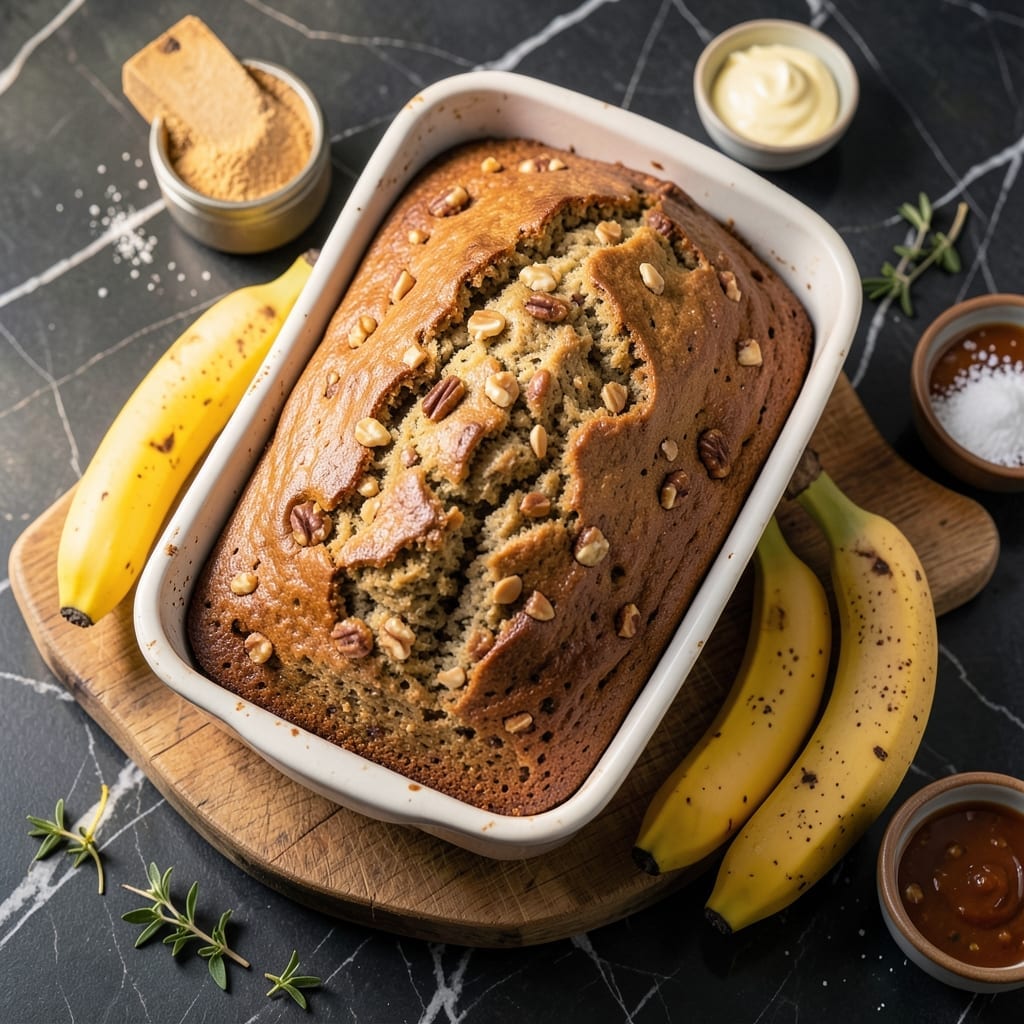 Banana Nut Bread Recipe With Almond Flour: Moist Gluten-Free Loaf