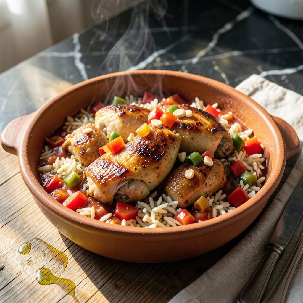 Pollo Guisado Recipe With Rice: Latin-Inspired One-Pot Meal Pollo Guisado Recipe With Rice: Latin-Inspired One-Pot Meal