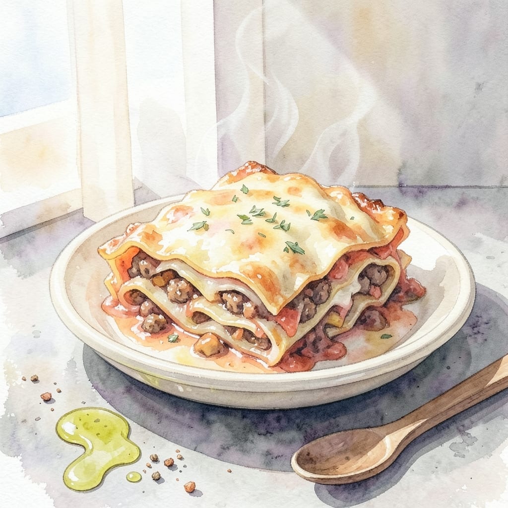 Lasagna Recipe Traditional: Layered Bolognese and Béchamel Harmony