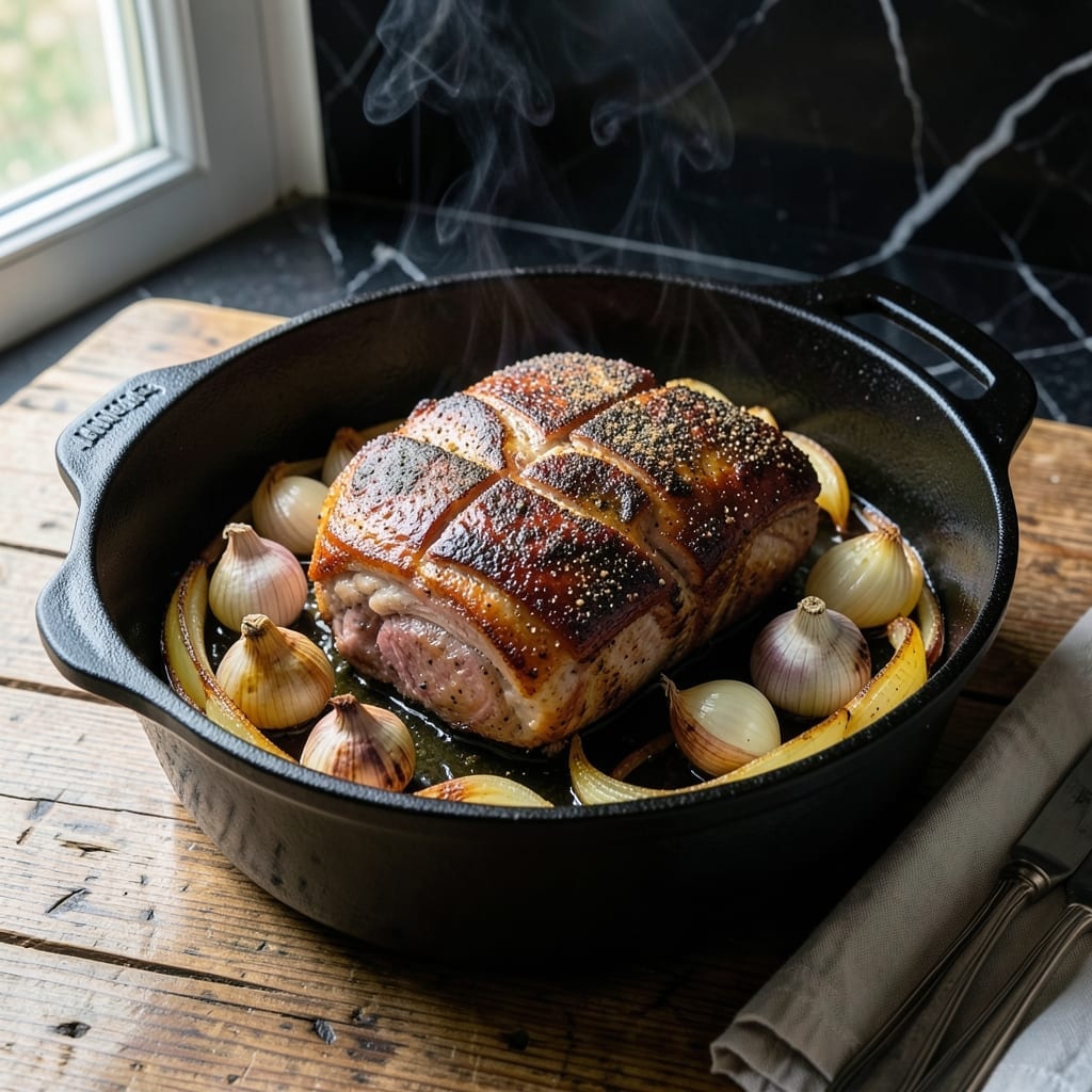 Pork Shoulder Blade Roast Recipe Dutch Oven: Slow-Braised Melting Tenderness