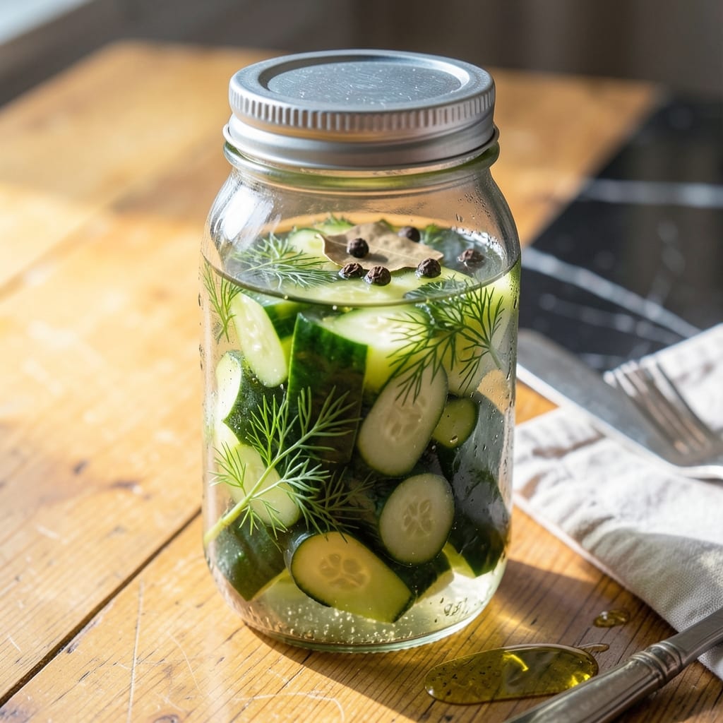 Pickled Cucumber Recipe White Vinegar: Quick Brine for Snappy Crunch