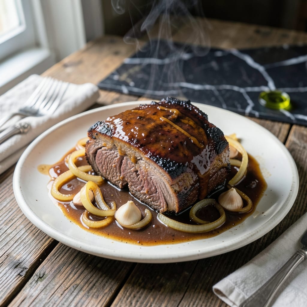 BBQ Chuck Roast Recipe Slow Cooker: Melt-in-Your-Mouth Smoky Tenderness