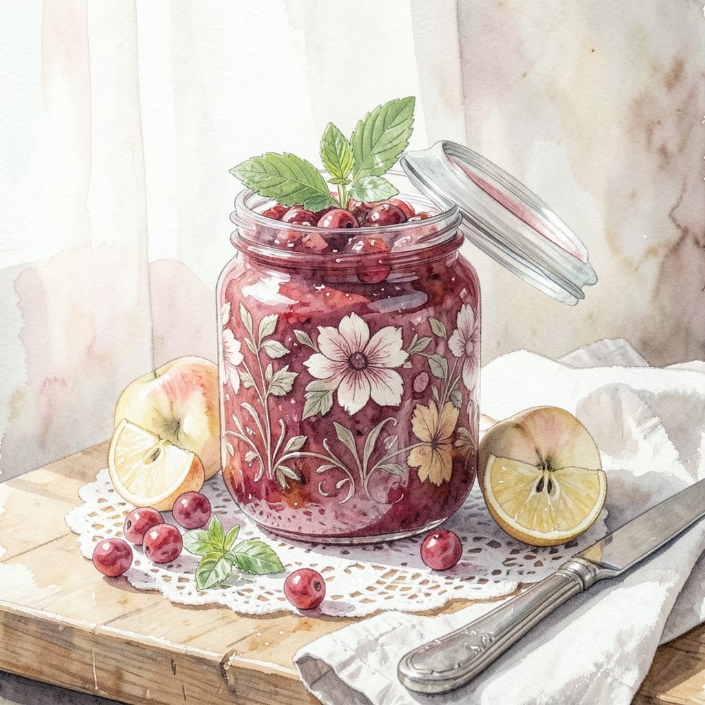 Apple Cranberry Jam Recipe for Canning: Tart-Sweet Preserve With Shelf-Stable Goodness
