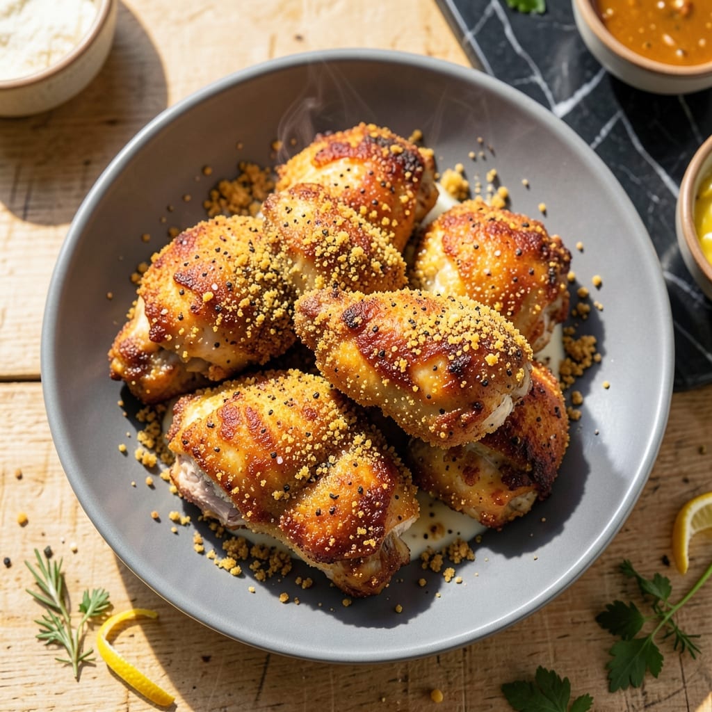 Fried Chicken Recipe With Cornmeal: Extra Crispy Southern-Style Bites