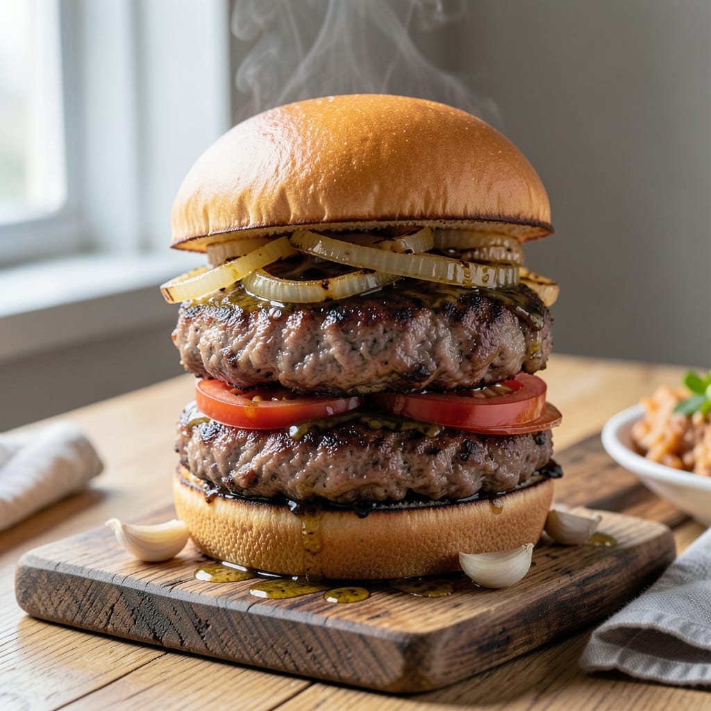 Pork Burger Recipe Oven: Juicy Patties Baked to Perfection Pork Burger Recipe Oven: Juicy Patties Baked to Perfection