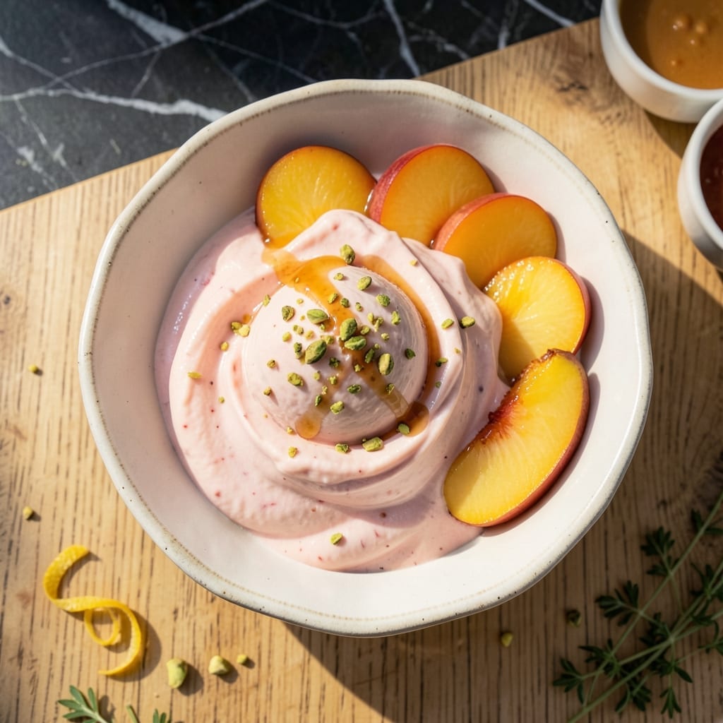 Peach Ice Cream Recipe No Eggs Cuisinart: Churned Smooth with Fresh Fruit Peach Ice Cream Recipe No Eggs Cuisinart: Churned Smooth with Fresh Fruit