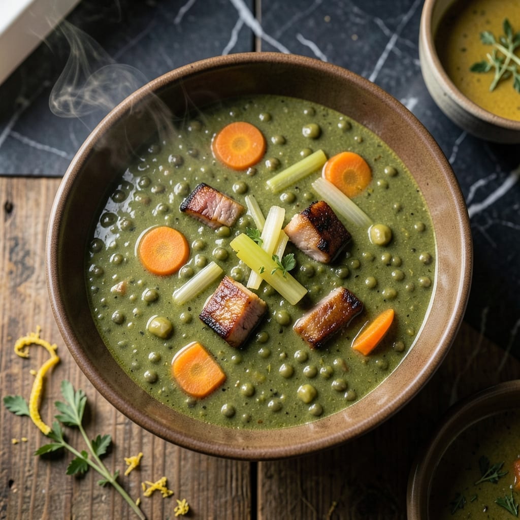 Pea Soup Recipe With Ham: Hearty Split Peas and Smoky Ham Bites Pea Soup Recipe With Ham: Hearty Split Peas and Smoky Ham Bites