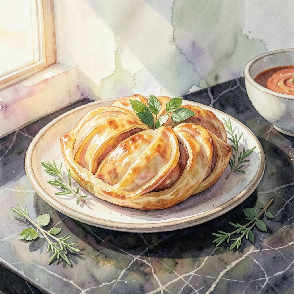 Recipe for Potato Knish: Golden Crust With Savory Filling