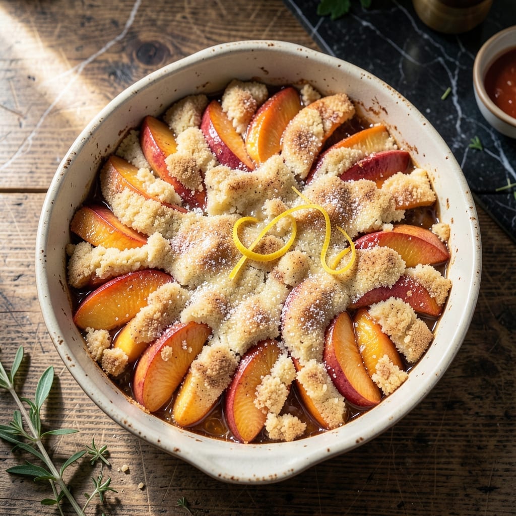 Peach Cobbler Recipe With Cake Mix and Fresh Peaches: Effortless Summer Dessert With Juicy Fruit