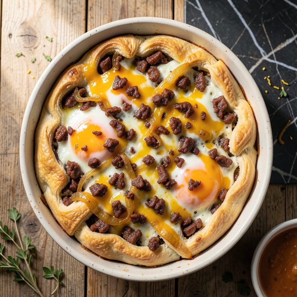 Recipe For Breakfast Casserole Using Crescent Rolls: Flaky Layers With Sausage Richness Recipe For Breakfast Casserole Using Crescent Rolls: Flaky Layers With Sausage Richness